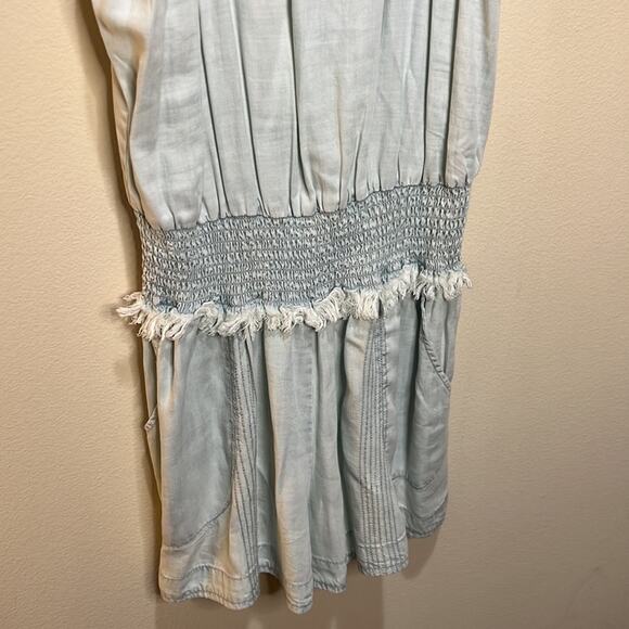 Ramy Brook Chambray Raquel Romper Size L - Picture 4 of 8